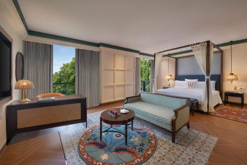 Ένα ή περισσότερα κρεβάτια σε δωμάτιο στο Welcomhotel By ITC Hotels, Prayagraj