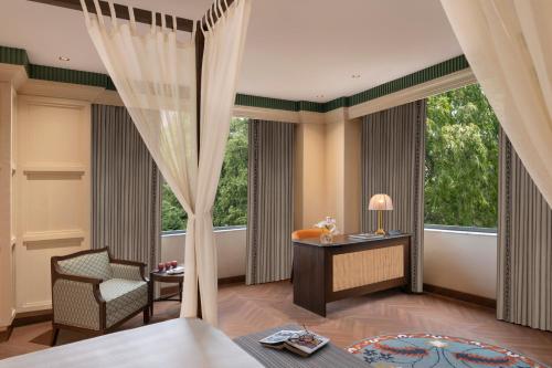 Ένα ή περισσότερα κρεβάτια σε δωμάτιο στο Welcomhotel By ITC Hotels, Prayagraj