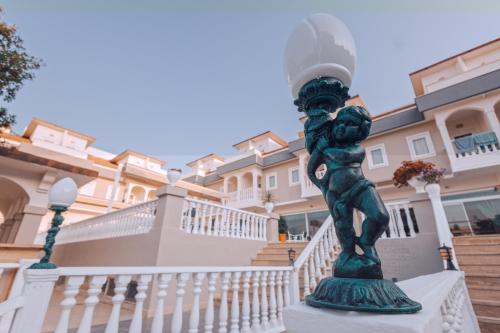 Μπαλκόνι ή βεράντα στο Viking Garden Hotel