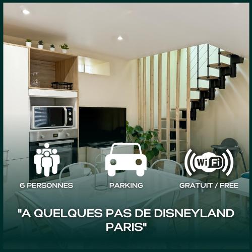 Eglise 2 - Maisonnette pour 6 à Disneyland Paris