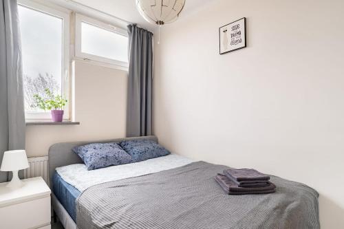 Posteľ alebo postele v izbe v ubytovaní Przechodnia2-ac-park View-2 Rooms