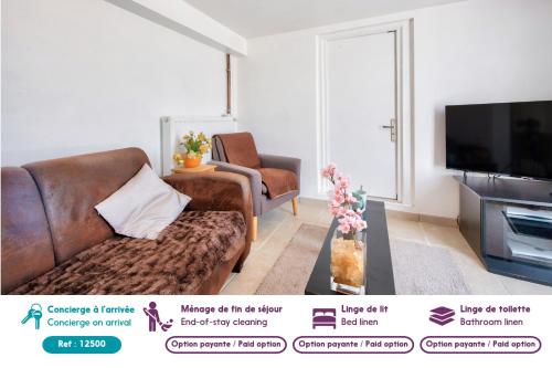 Imagen de la galería de 100m de la plage - Appart avec jardin pour 5, en Brignogan-Plage