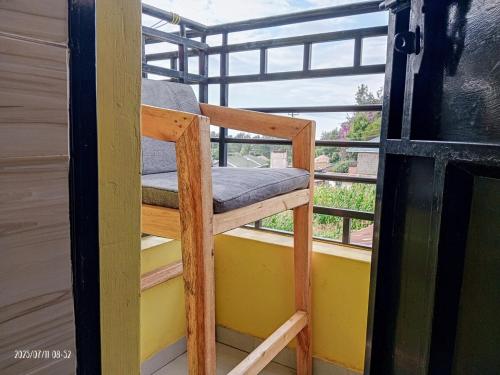 Ένα ή περισσότερα κρεβάτια σε δωμάτιο στο Revered Apartments