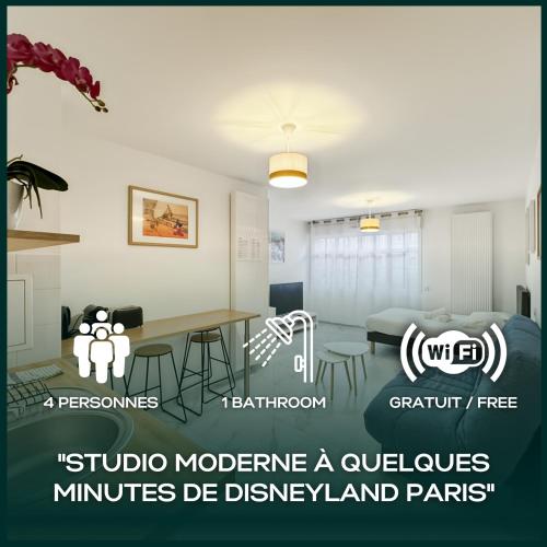 Pré Verson 12 - Studio pour 4 à Disneyland Paris