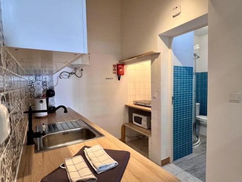 Η κουζίνα ή μικρή κουζίνα στο Casa do Pescador By ALGARTUR