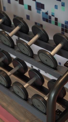 Fitness centrum a/nebo fitness zařízení v ubytování Sheraton Kosgoda Turtle Beach Resort