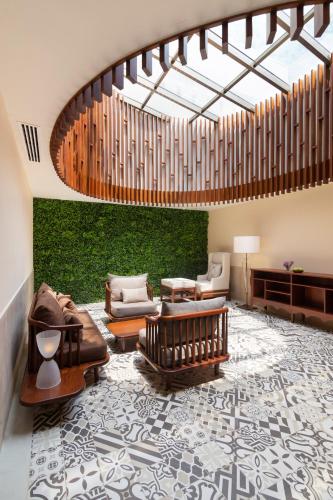 Posezení v ubytování Sheraton Kosgoda Turtle Beach Resort