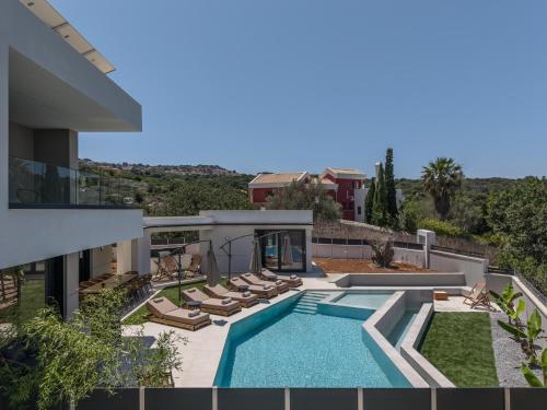 Πισίνα στο ή κοντά στο Aether group villas