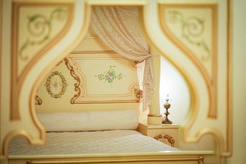 Postel nebo postele na pokoji v ubytování Gîte Feki
