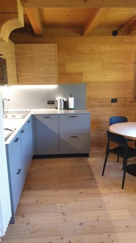 Dapur atau dapur kecil di Villa Recla