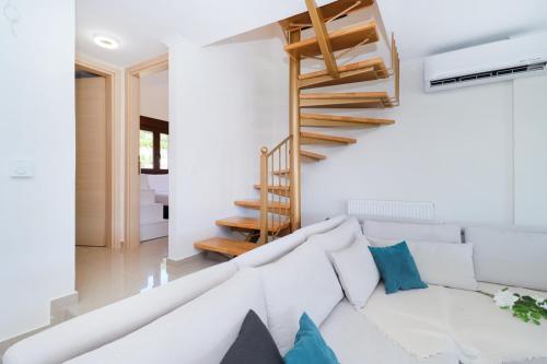 Area soggiorno di Blue Dream Villa
