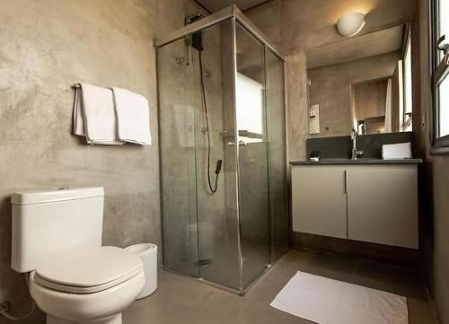 Koupelna v ubytování Hotel Centro433
