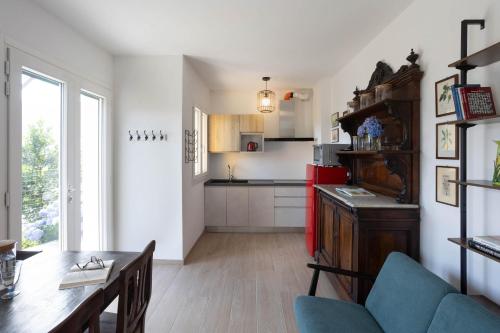 Η κουζίνα ή μικρή κουζίνα στο Suite Federico