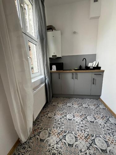 Dapur atau dapur kecil di Rynek Loft & Light