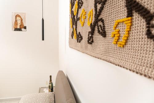 Χώρος καθιστικού στο Madau's House Apartments & Suites