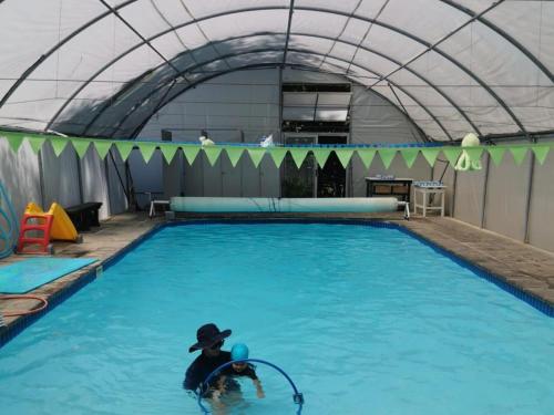 Picardie Guest Farmの敷地内または近くにあるプール