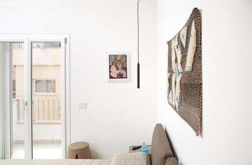 Χώρος καθιστικού στο Madau's House Apartments & Suites