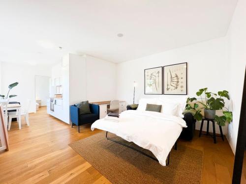 Postel nebo postele na pokoji v ubytování Vila Grebovka