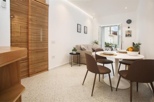 Χώρος καθιστικού στο Madau's House Apartments & Suites