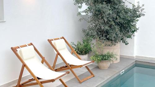 Bazén v ubytování Hotel Maram nebo v jeho okolí