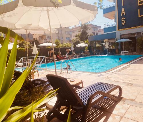 Бассейн в Alanya Damlataş Apart или поблизости