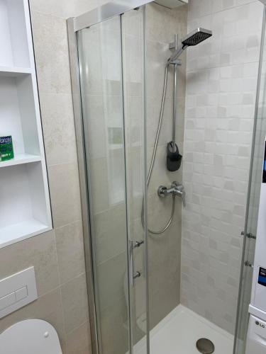 Ένα μπάνιο στο Krivá Apartment