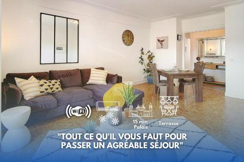 Elisa - Traversant - Terrasse - Verrière Côte d'Azur