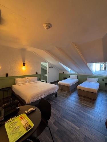 Posezení v ubytování Hotel de Berne