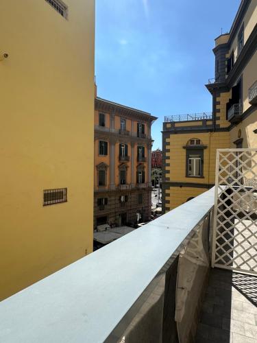 a view from the roof of a building at Beverello Suite in Naples