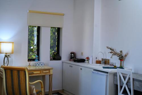 Kuchyň nebo kuchyňský kout v ubytování Ducato di Aria , Luxury Apartments