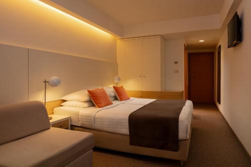 Family Hotel Vesperaにあるベッド