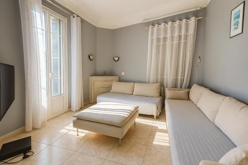 Spacieux appartement climatisé centre Nice