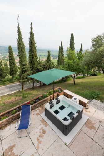 Zahrada ubytování Villa Margherita - in the heart of the Wine land