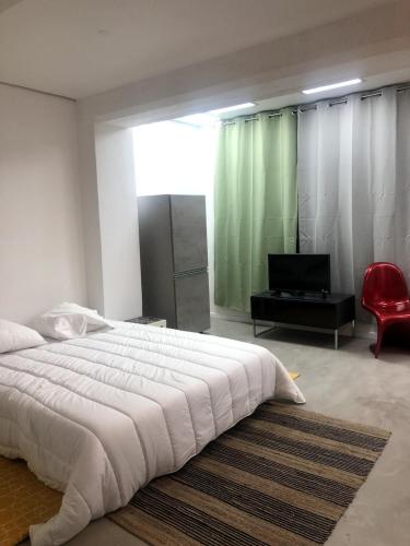 Postel nebo postele na pokoji v ubytování Atelier des Doux