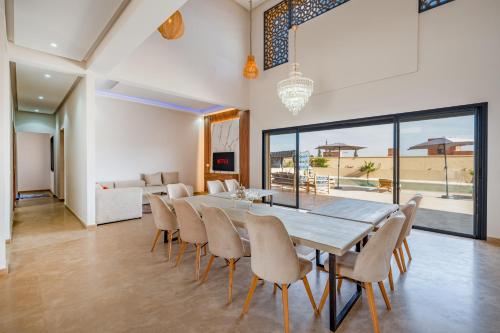 Posezení v ubytování Le Palais de l Atlas luxury villa Marrakech