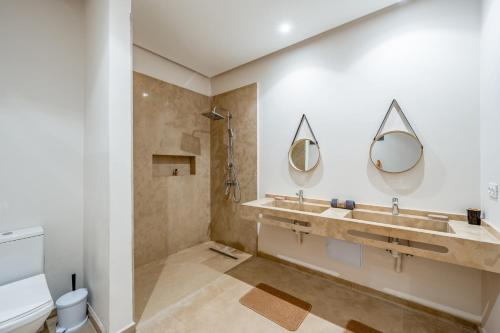 Koupelna v ubytování Le Palais de l Atlas luxury villa Marrakech