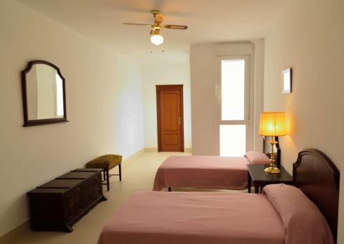 Postel nebo postele na pokoji v ubytování New Andalusian House 31 Free Private Parking