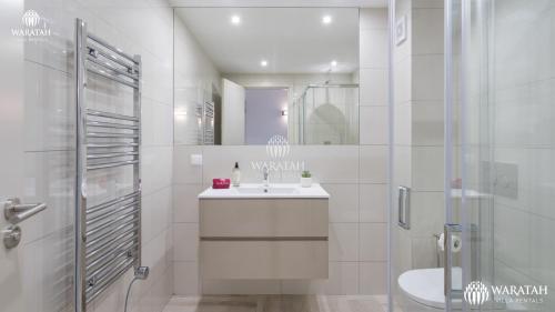 Ένα μπάνιο στο Apartamento Fairway