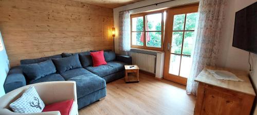 Posezení v ubytování Gästehaus Kaiserwinkl