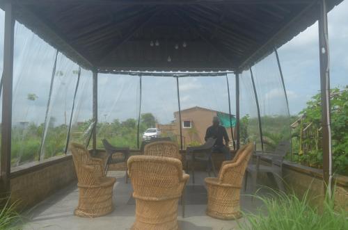 Taman di luar Kosha Farm Stay