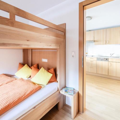Postel nebo postele na pokoji v ubytování Haus Annette