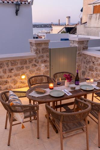Χώρος καθιστικού στο Cristina's Casa