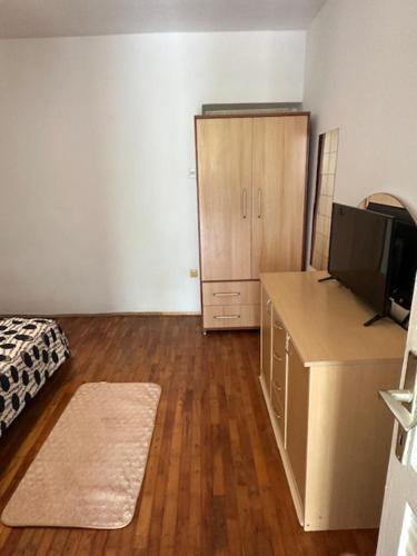 TV a/nebo společenská místnost v ubytování Apartmani Selce za 2-3 osobe