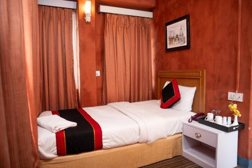 Cama o camas de una habitación en Hotel Lahana