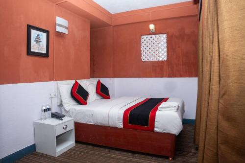 Cama o camas de una habitación en Hotel Lahana