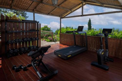 Fitness centrum a/nebo fitness zařízení v ubytování Hotel Caesar Augustus