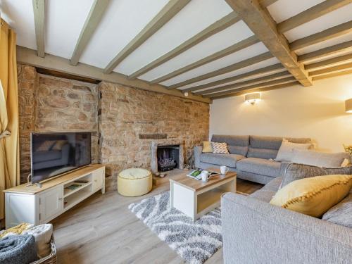 O zonă de relaxare la Catmint Cottage