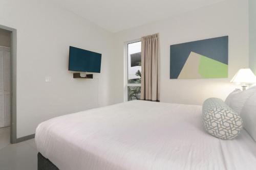 Cama o camas de una habitación en Roami at Habitat Brickell