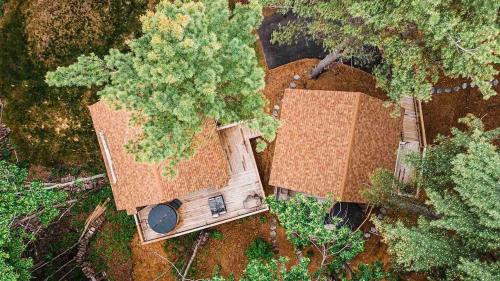 Zahrada ubytování MoonLight Treehouse At Belgrade Hospitality