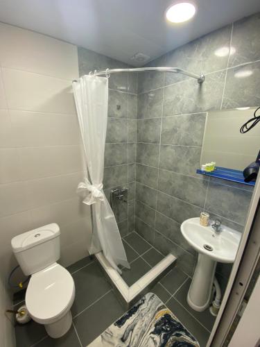 Un baño de Guesthouse Luika